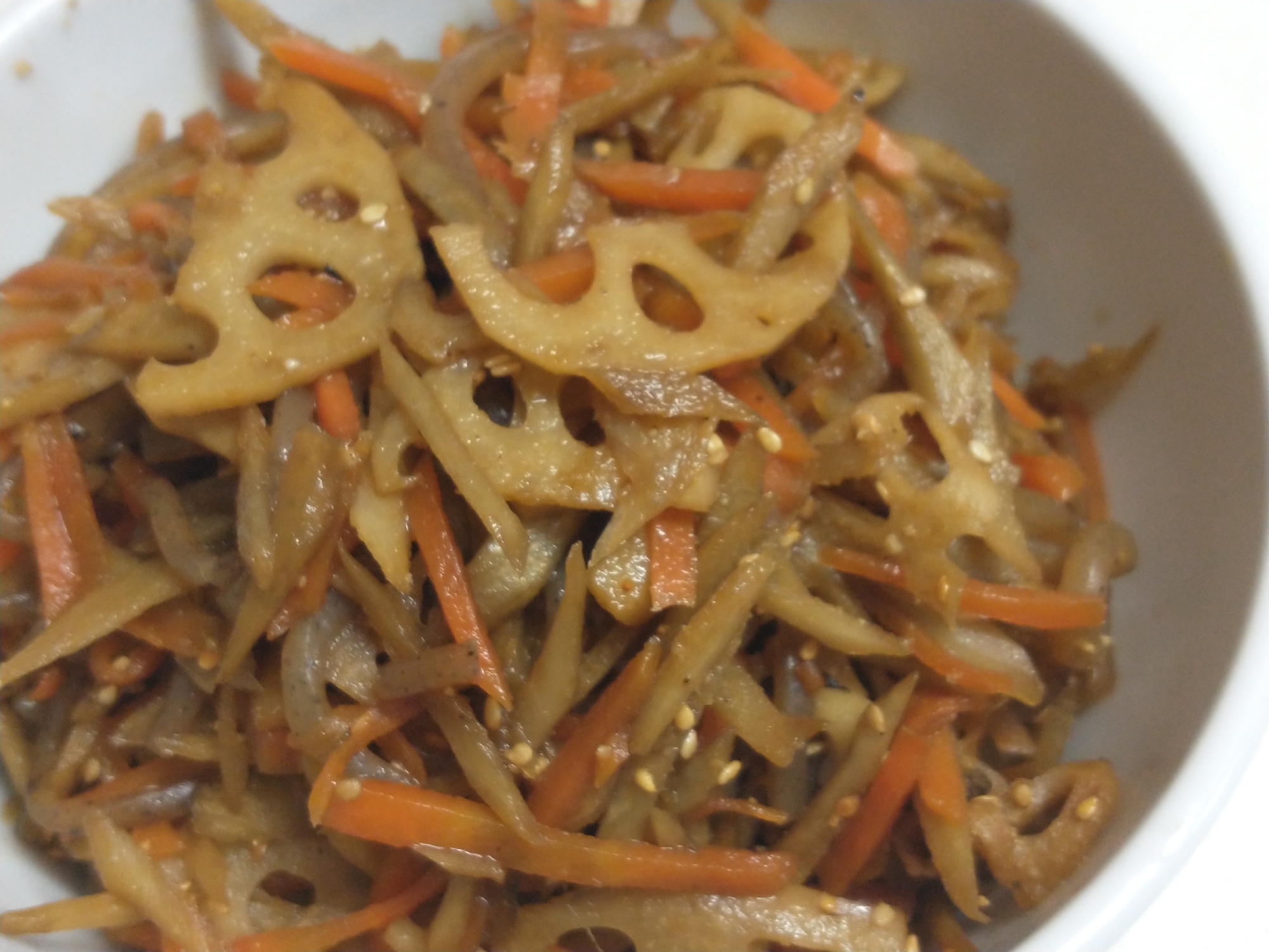 シャキシャキ！きんぴら