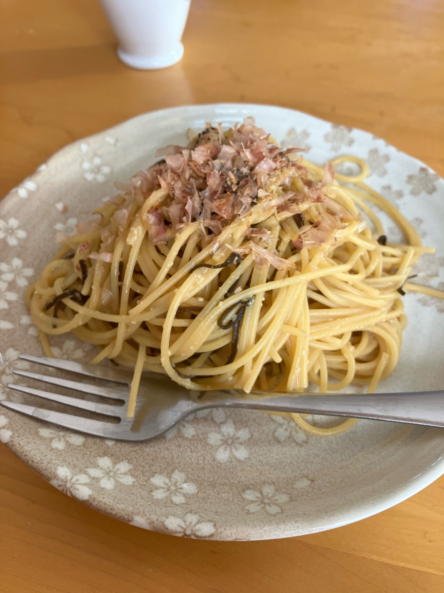 塩昆布で作る無限パスタ！