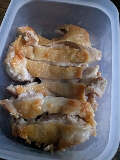 美味しく焼けました！チキンを存分に楽しめます。レシピありがとうございます！