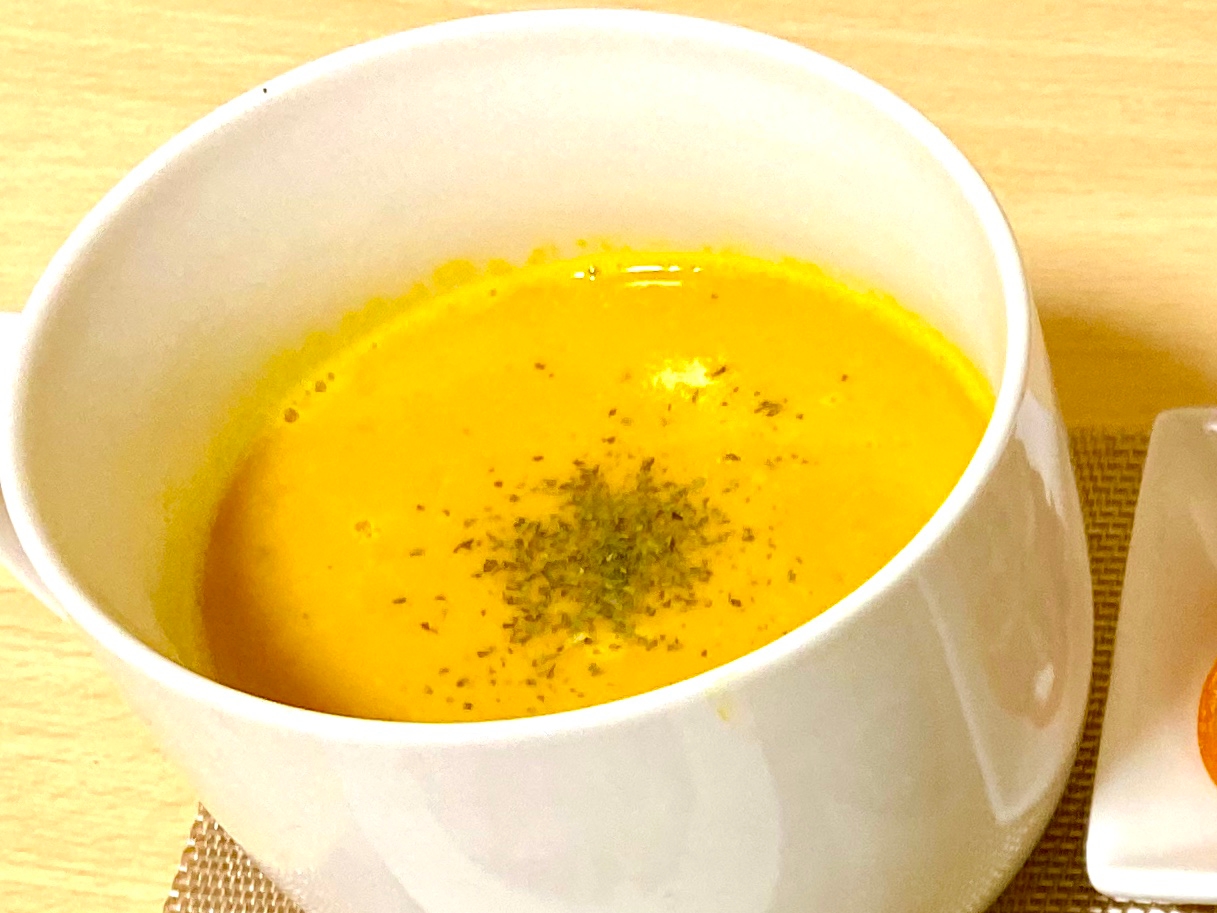 体温まる☆かぼちゃスープ