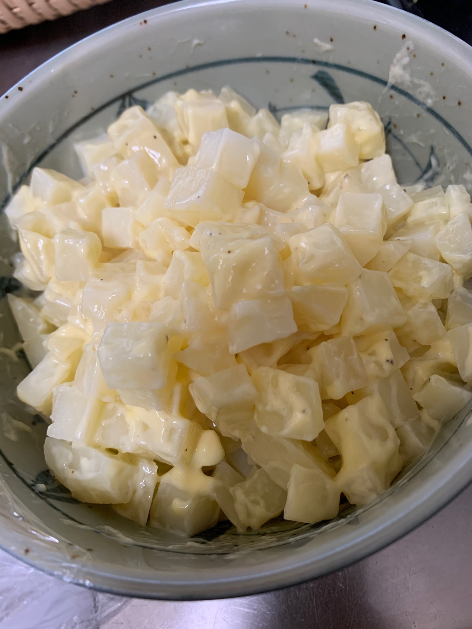 マッシュ不要 レンジで簡単コロコロポテトサラダ レシピ 作り方 By Zoashika 楽天レシピ