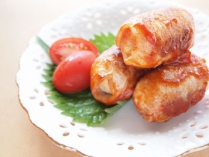 薄切り肉をボリュームUP マッシュポテトの豚肉巻き