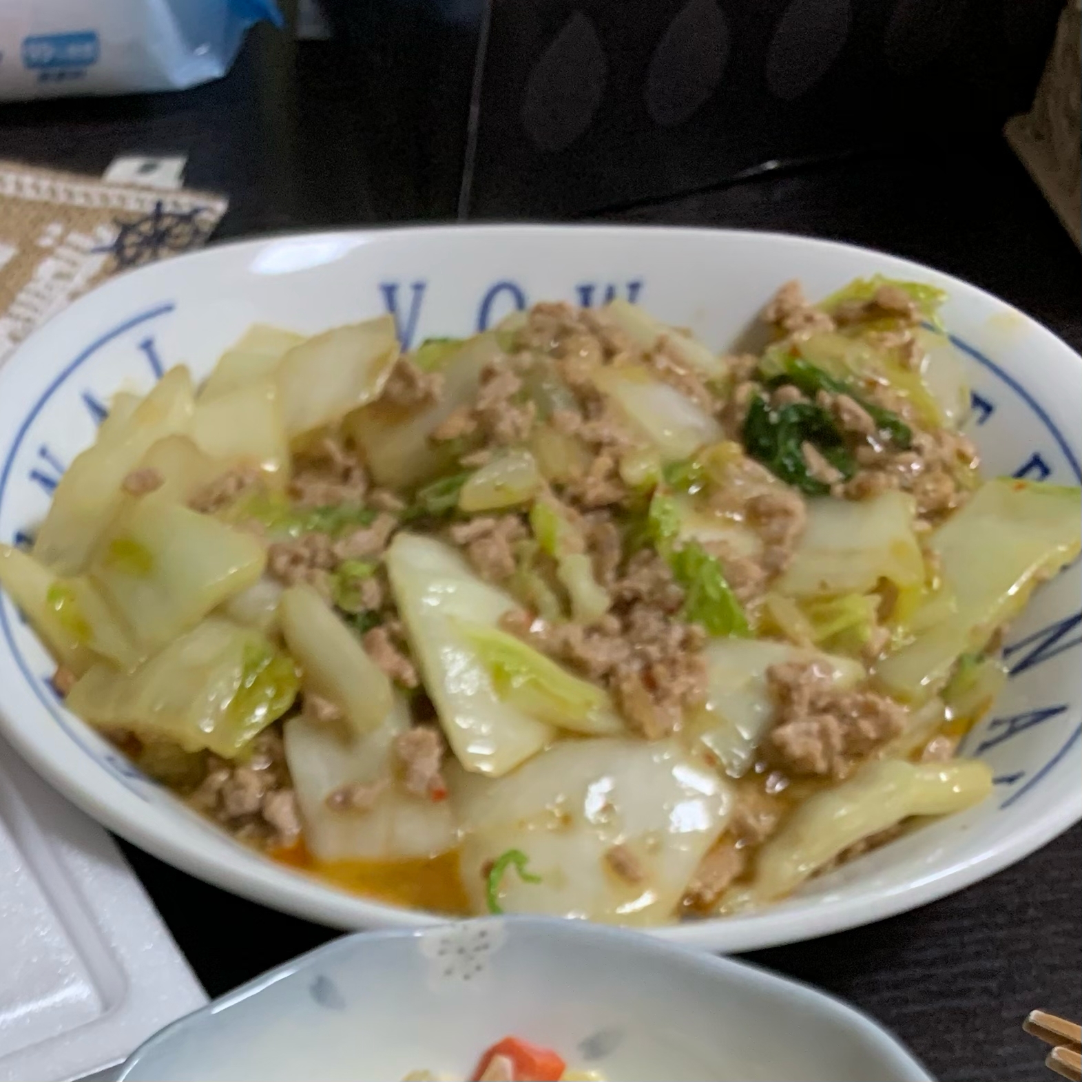 白菜と豚ひき肉のとろとろ煮