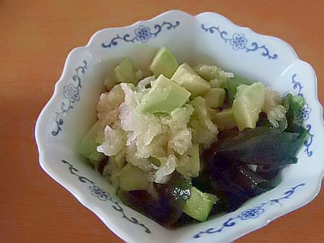 アボカドとワカメのおろし酢醤油和え レシピ 作り方 By みぽりん9215 楽天レシピ アボカドとワカメのおろし酢醤油和え レシピ 作り方 By みぽりん9215 楽天レシピ
