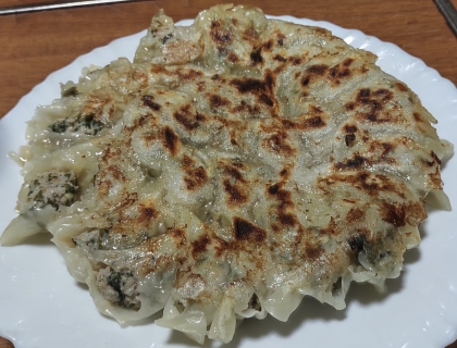 ニンニク無しの手作り焼き餃子。