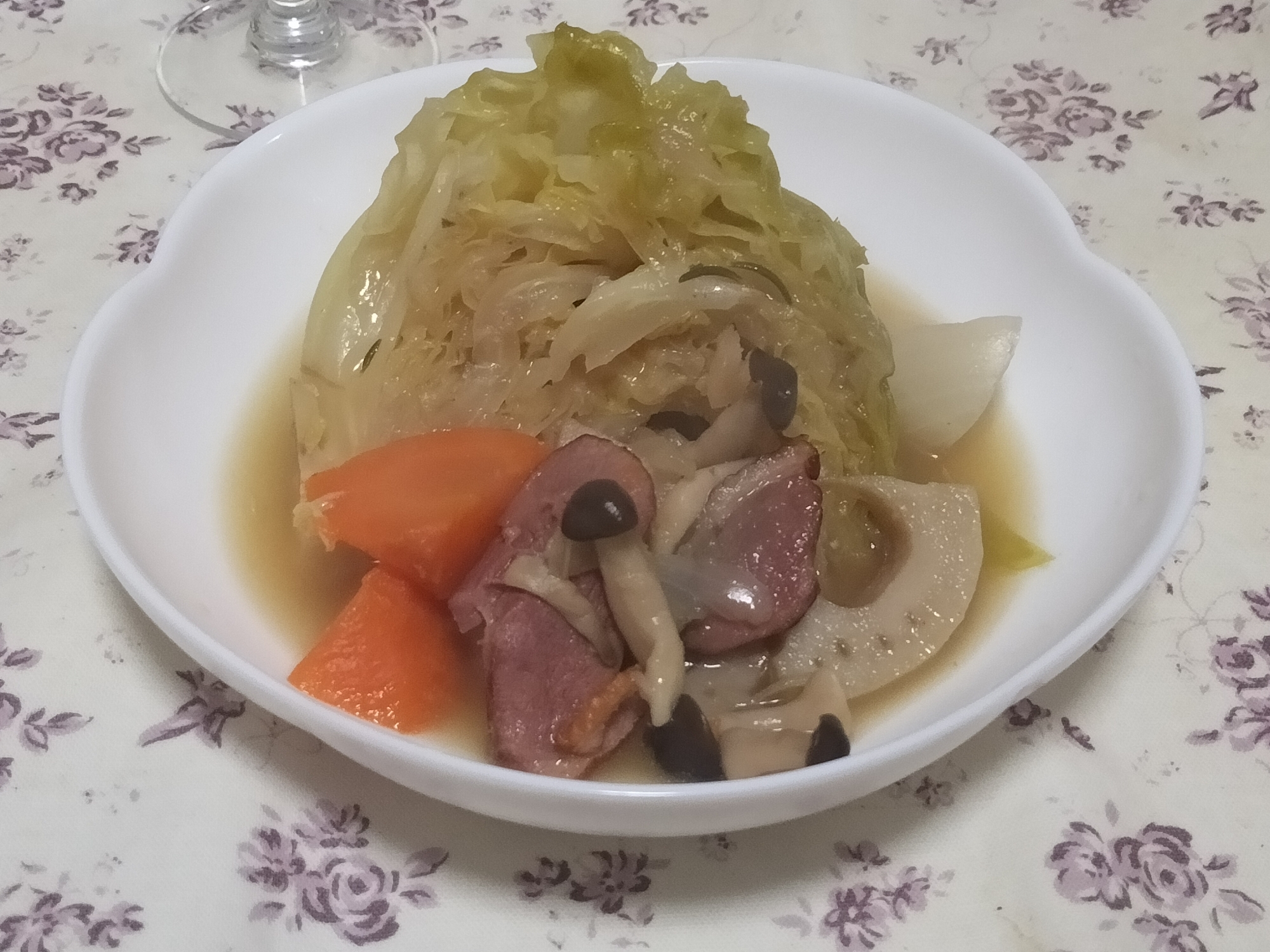 簡単作り置き♪合鴨ハムのポトフ