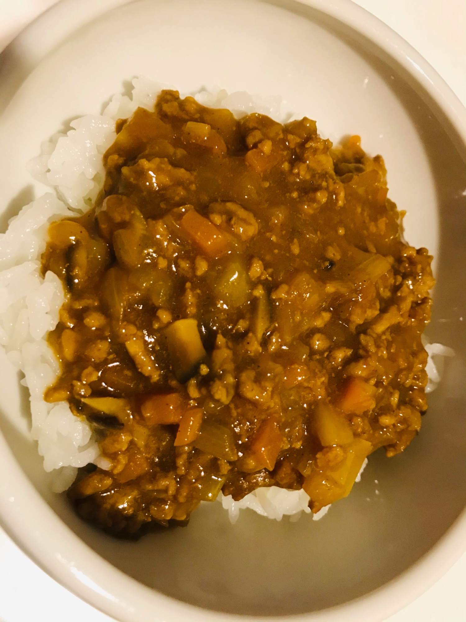 野菜たっぷり！甘口キーマカレー