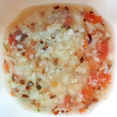 離乳食後期　ひじきと５種野菜のふりかけ味スープ