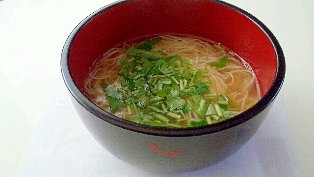 地鶏☆にゅうめん