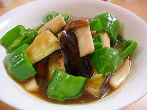 なす・ピーマン・エリンギの焼きびたし★簡単!