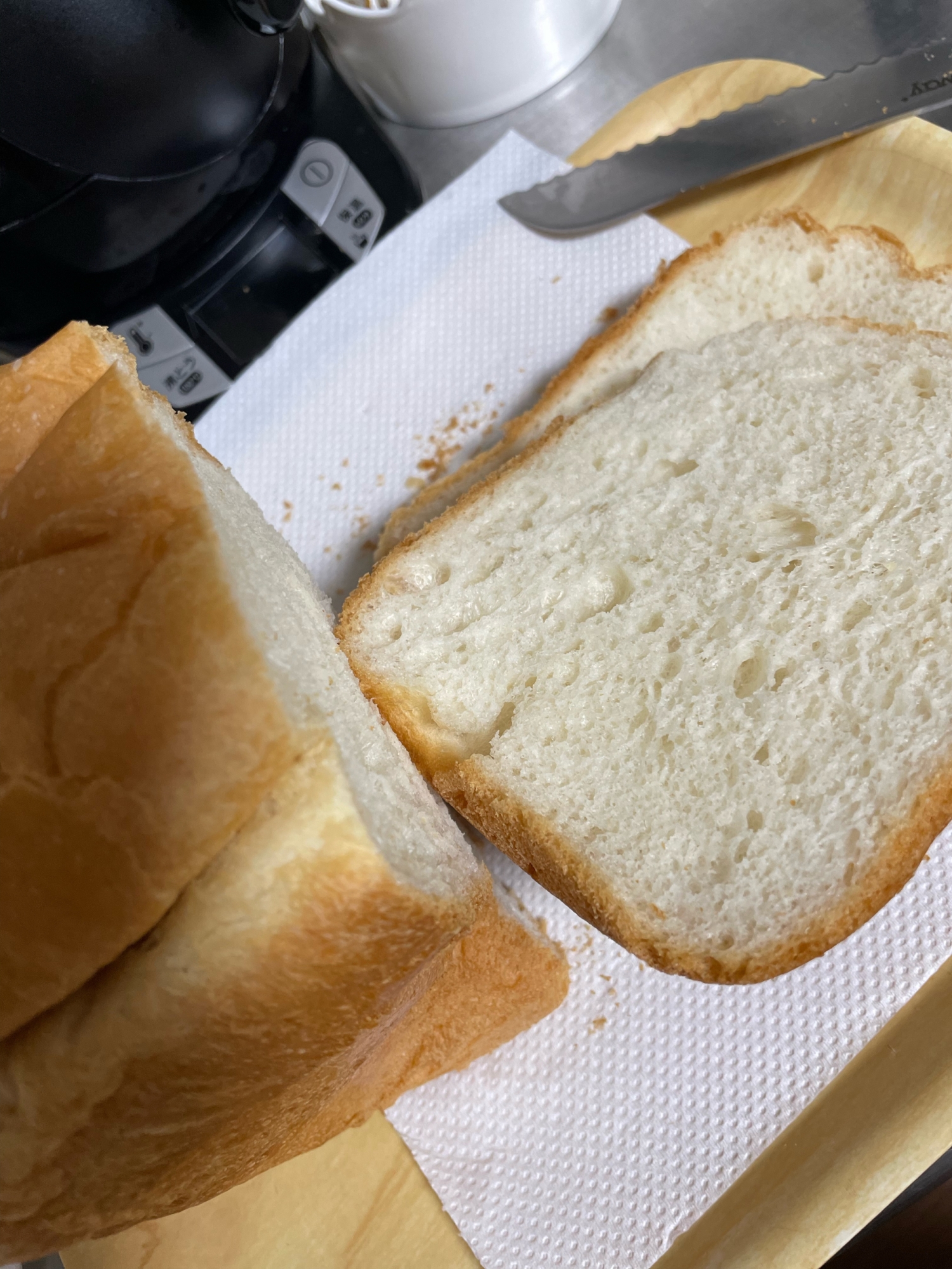 食パン(パナソニックホームベーカリー)早焼き