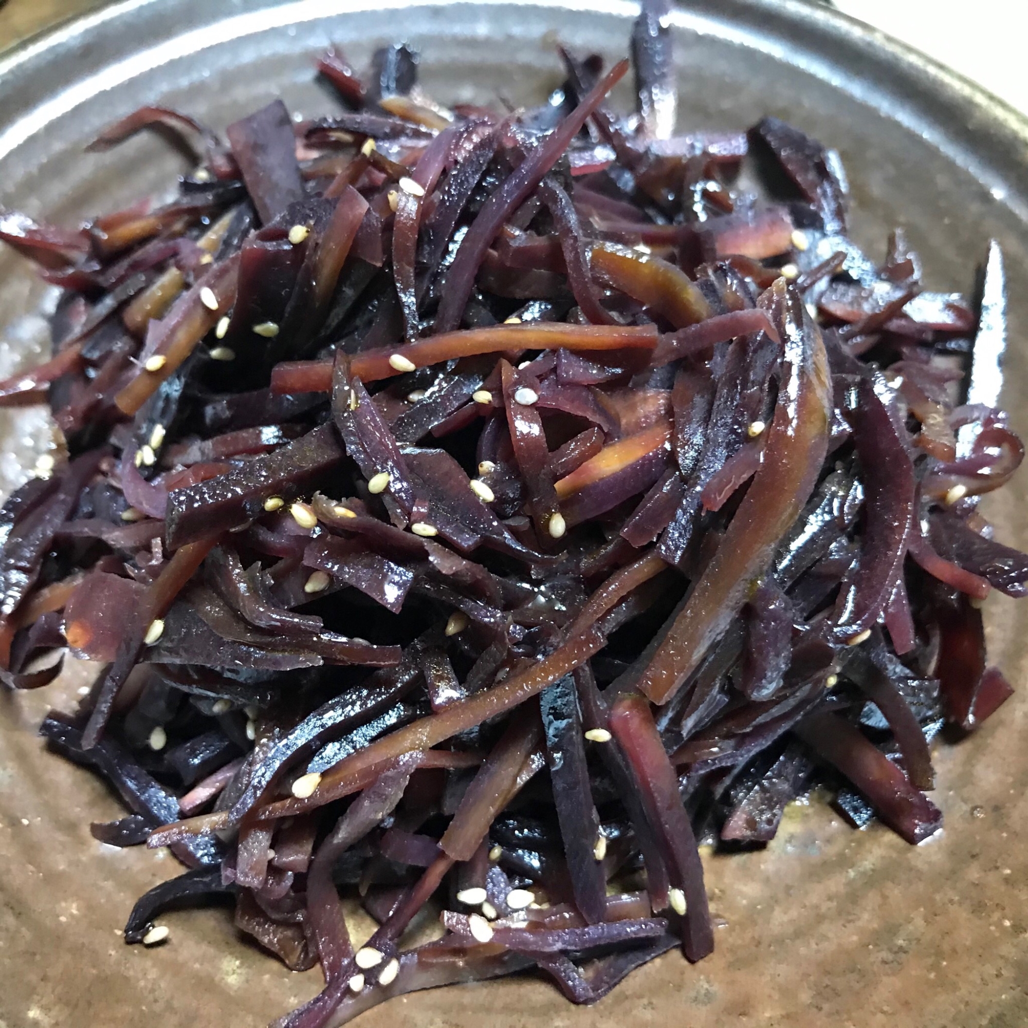 紫にんじんのシンプル炒め レシピ 作り方 By D14 楽天レシピ