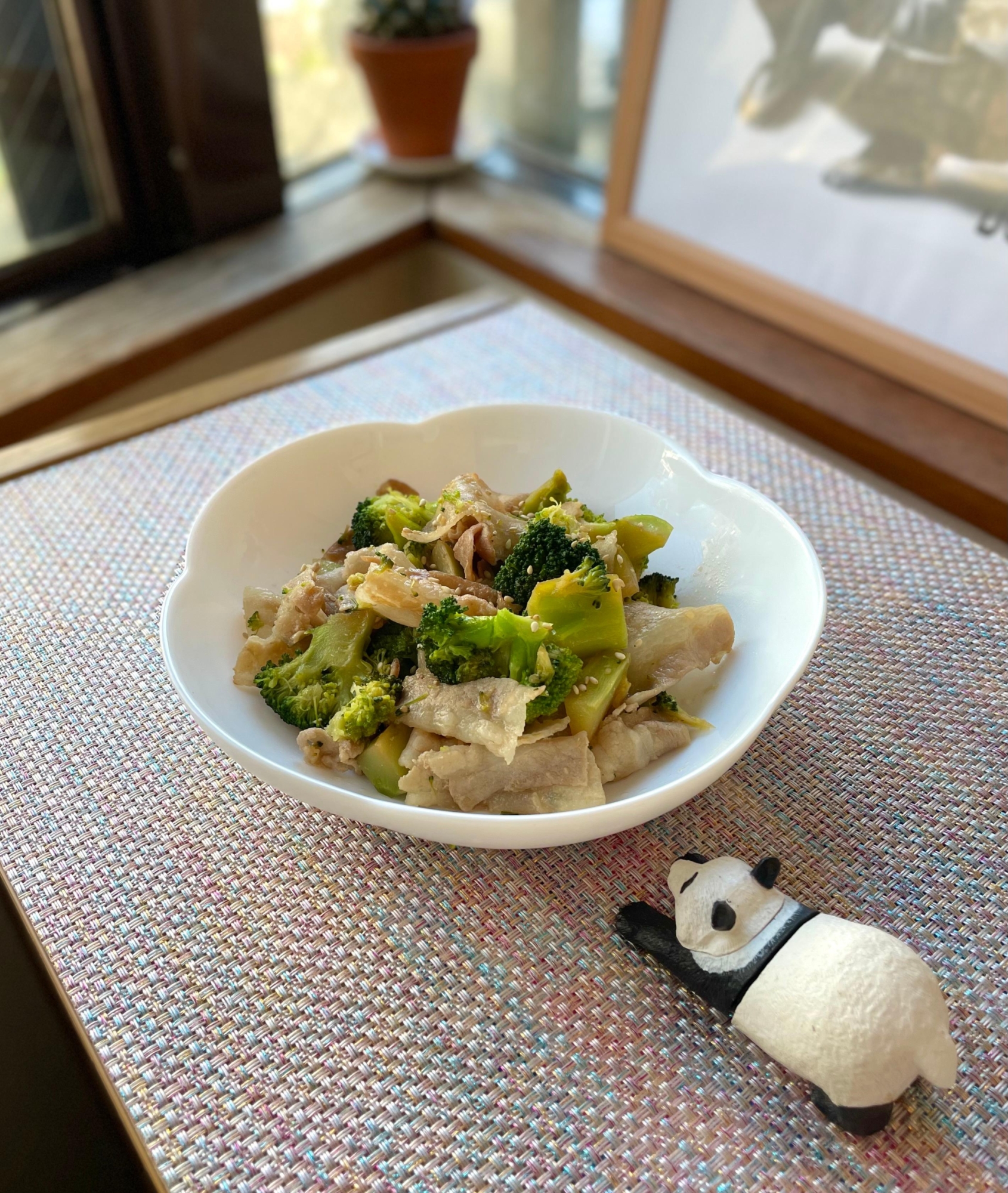 豚肉とブロッコリーの簡単炒め♡