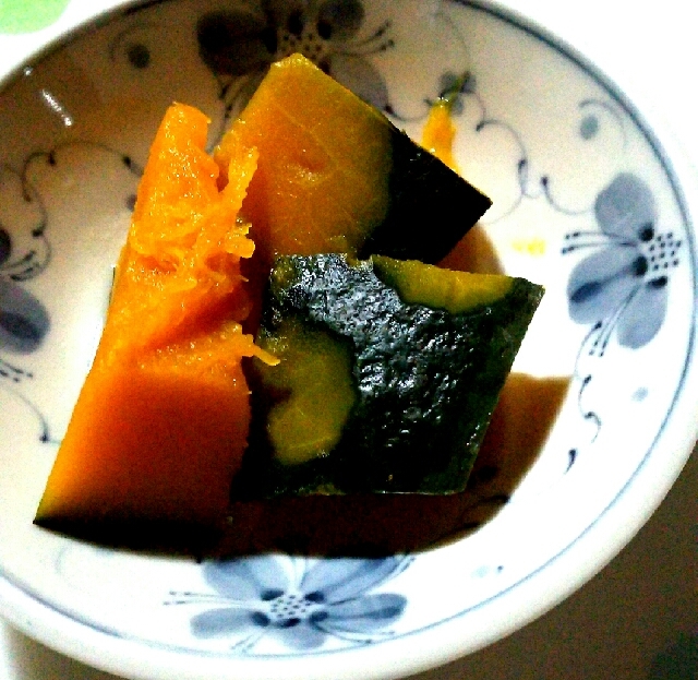 簡単すぎるカボチャの煮物