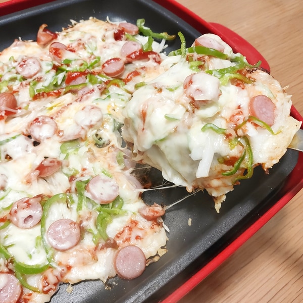 ホットプレートで 簡単もちピザ レシピ 作り方 By Sio 楽天レシピ ホットプレートで 簡単もちピザ レシピ 作り方 By Sio 楽天レシピ