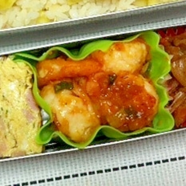 お弁当用 簡単エビチリ レシピ 作り方 By も る す け 楽天レシピ お弁当用 簡単エビチリ レシピ 作り方 By も る す け 楽天レシピ