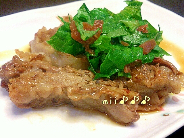 梅しそーす✿ステーキや焼いたお肉に♪