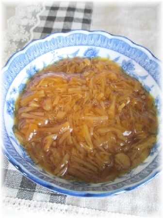 簡単♪安心♪ご飯パクパク♪手作りなめたけ