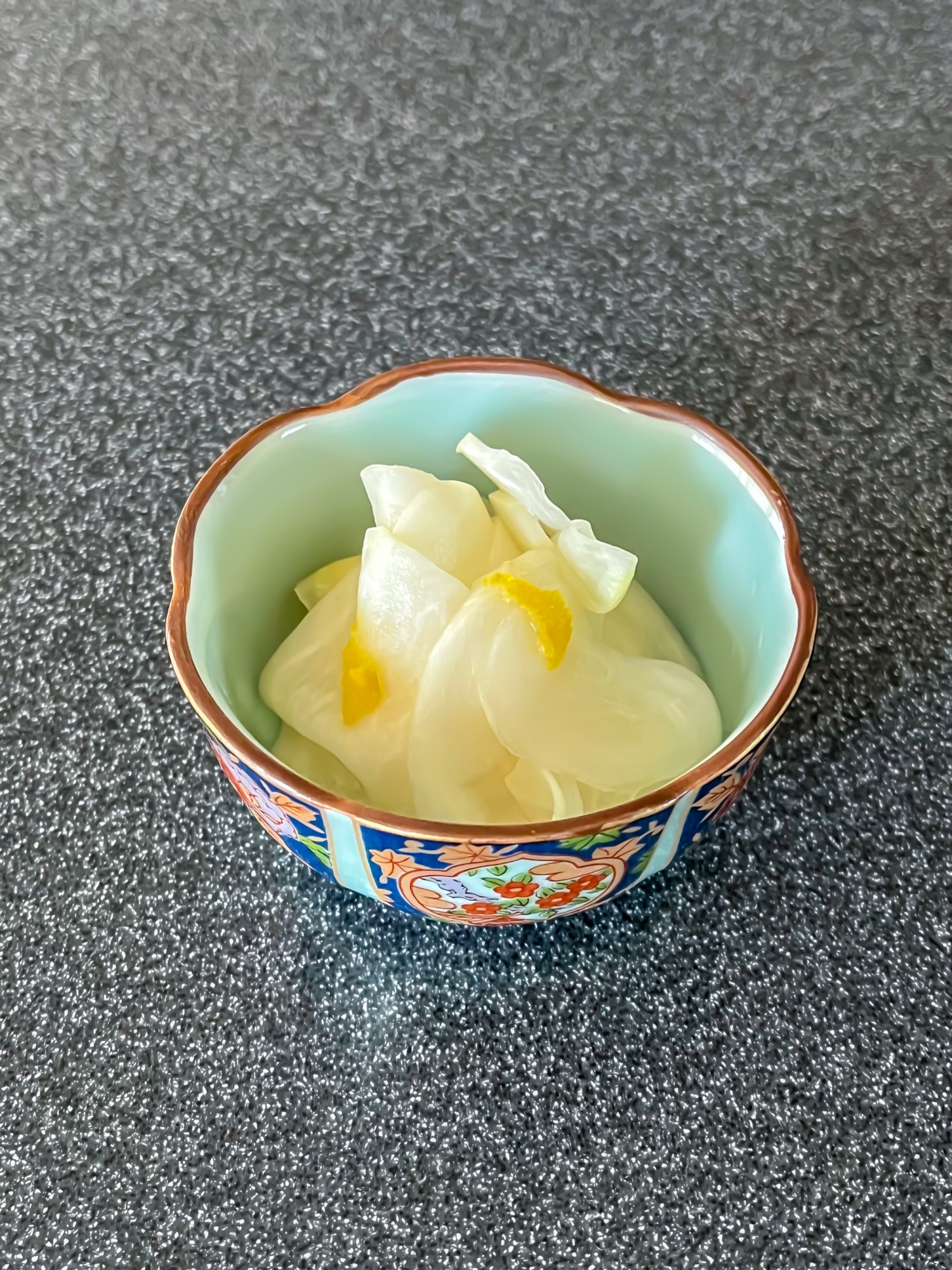 小かぶと柚子のお漬物