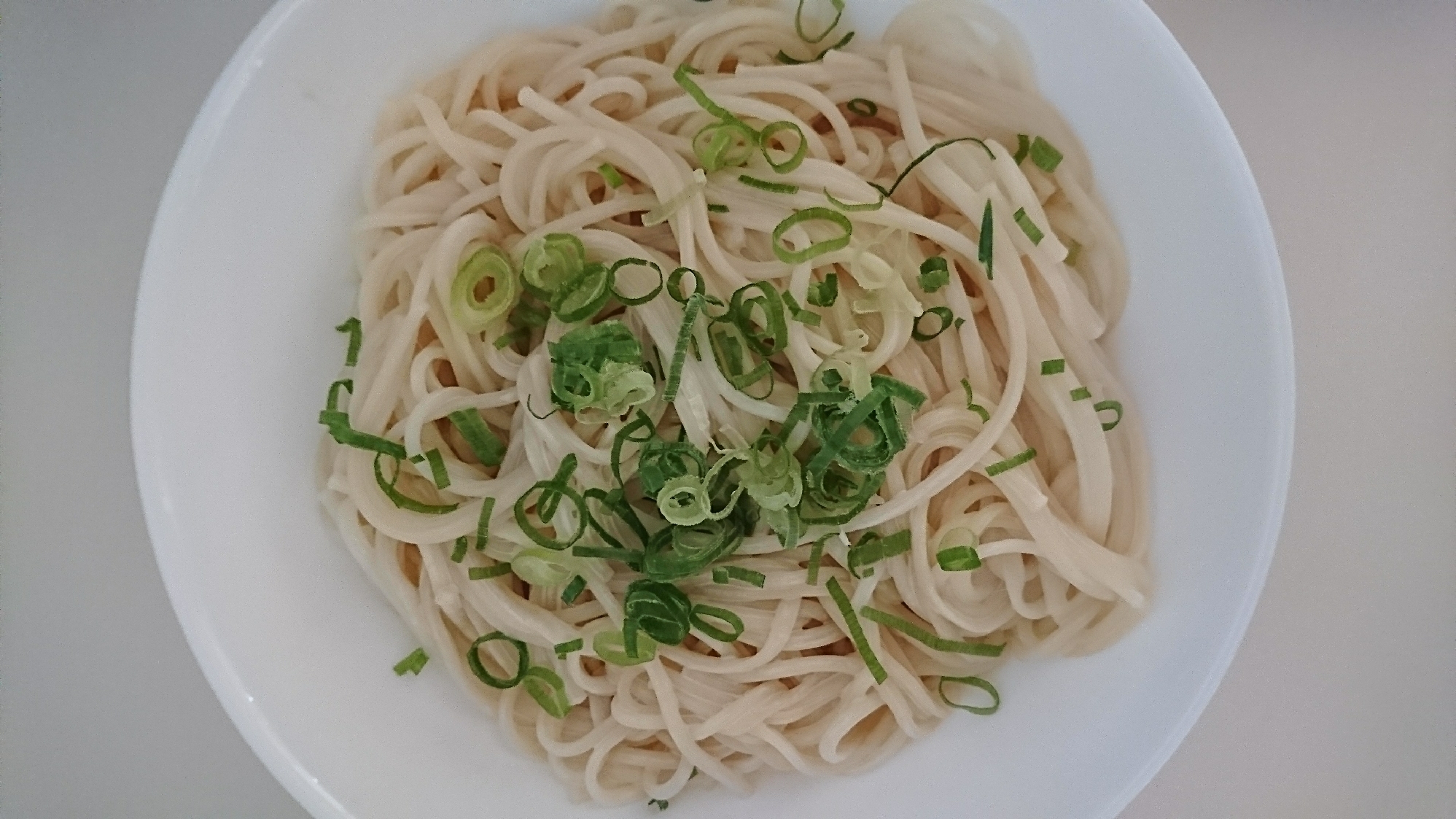 マヨ醤油そうめん