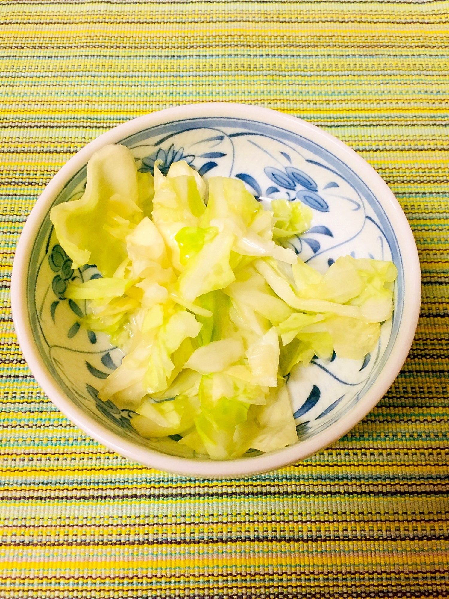 簡単！塩もみキャベツのさっぱり和え