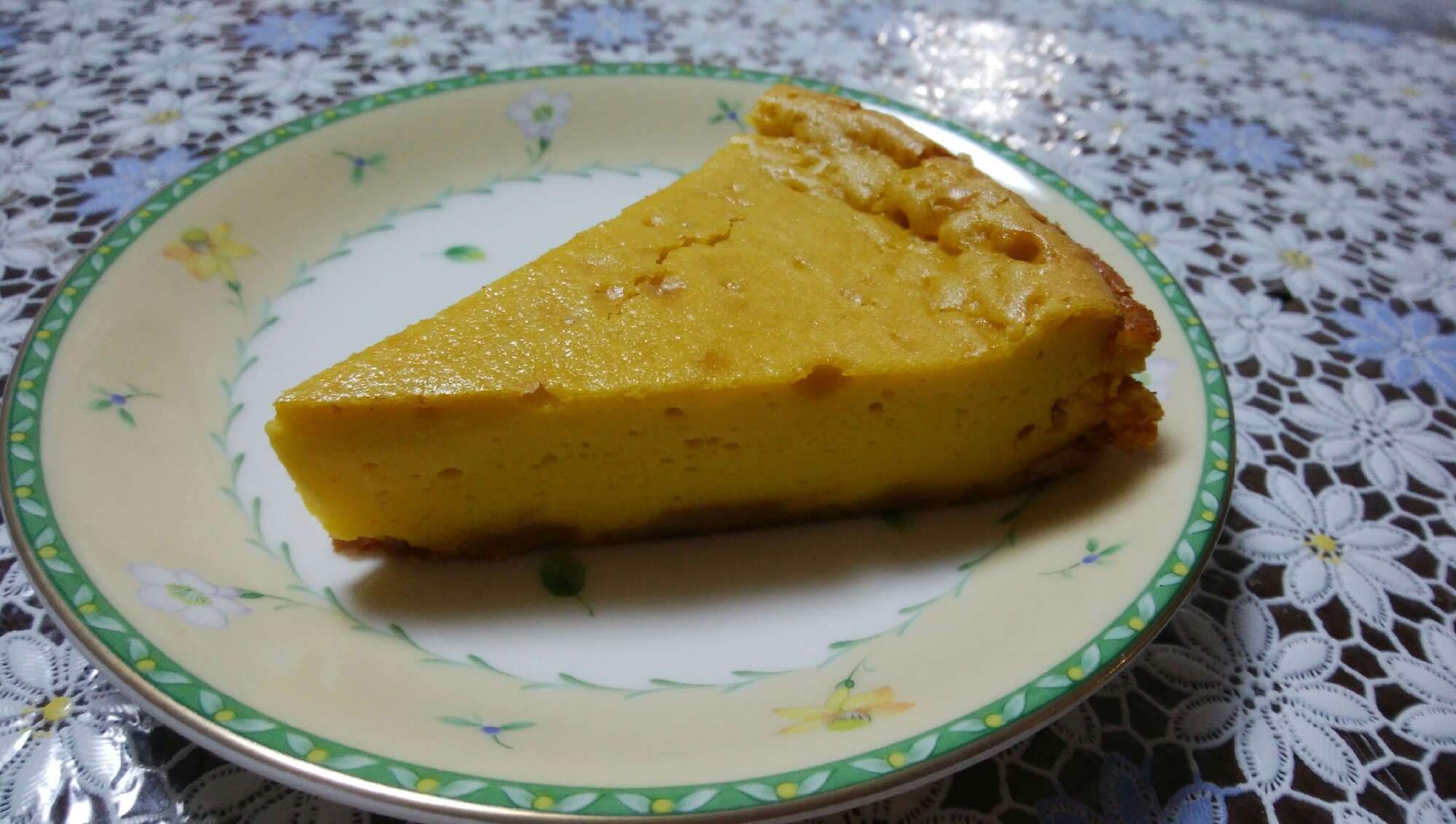 ＊ミキサーで簡単＊なめらかカボチャケーキ