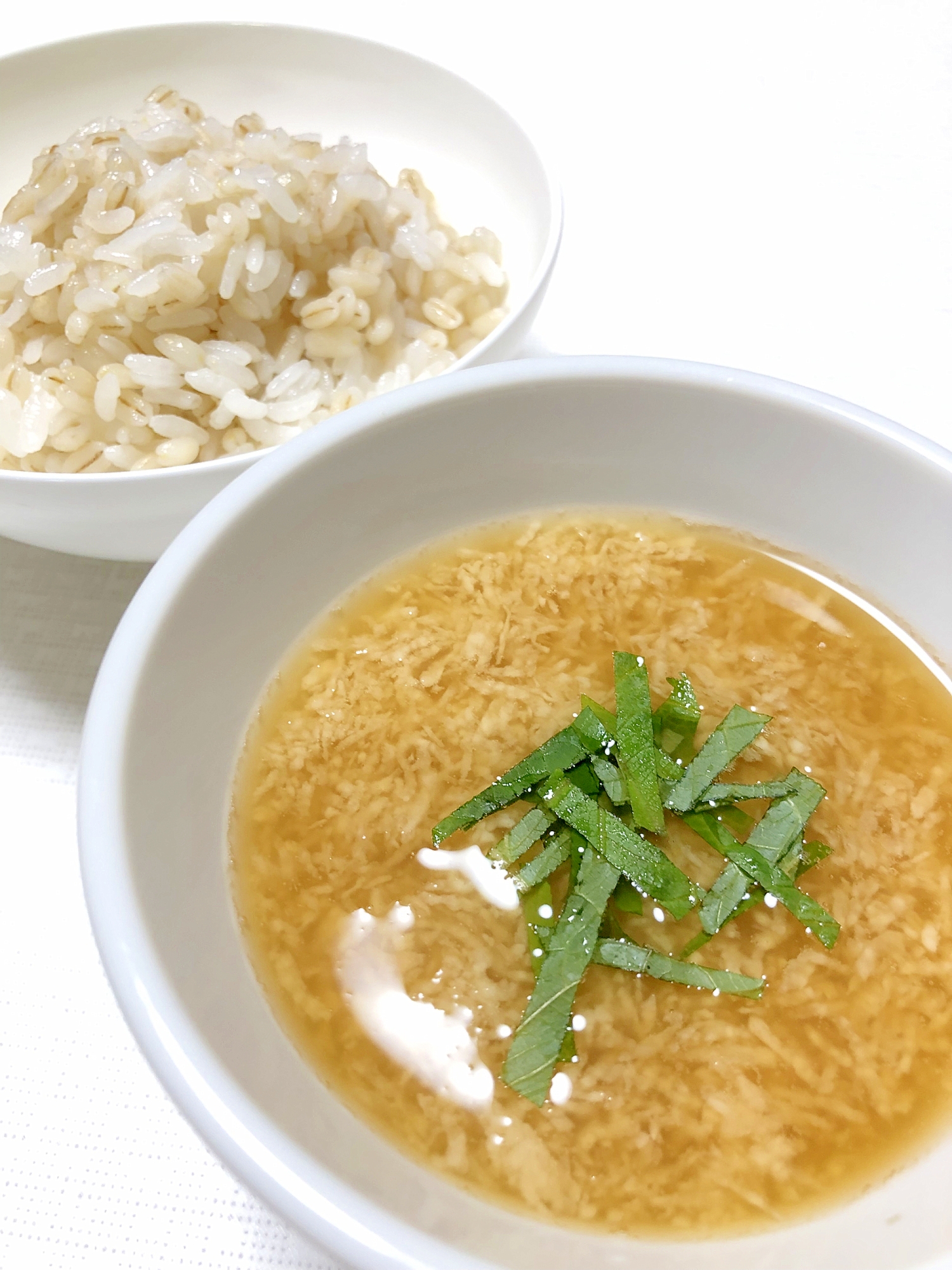 モリモリ食べたい♪麦とろごはん