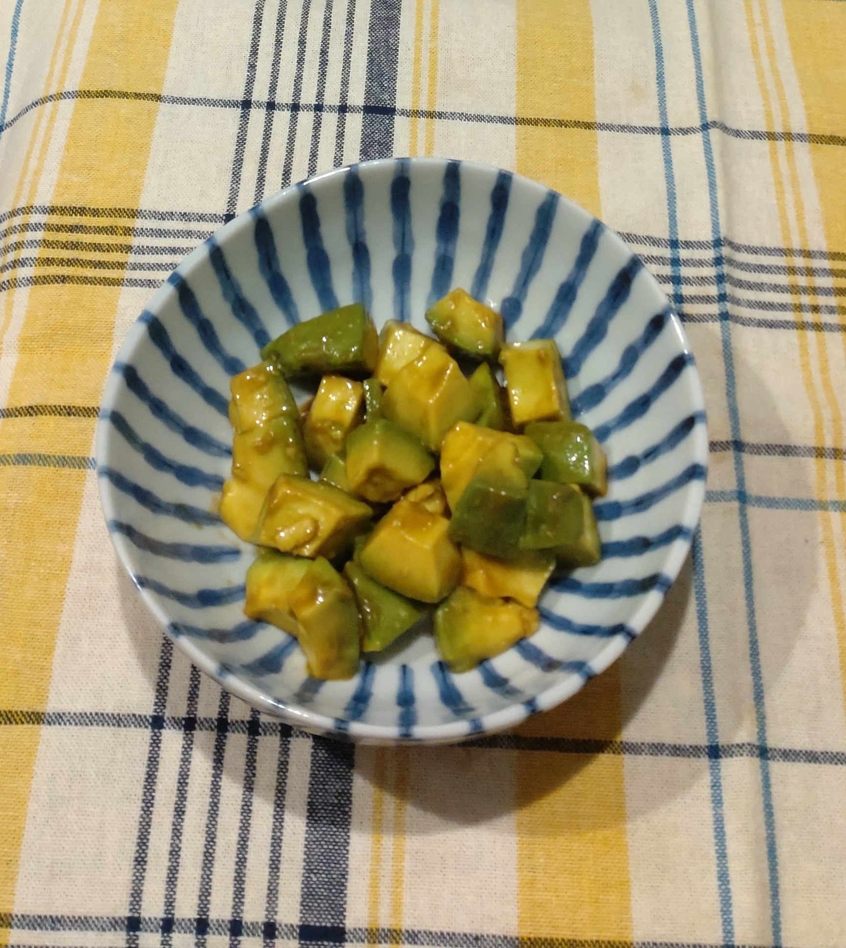 アボカドのわさびしょうゆ和え♡