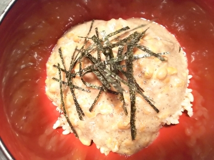 山芋と納豆のヘルシーぶっかけ丼