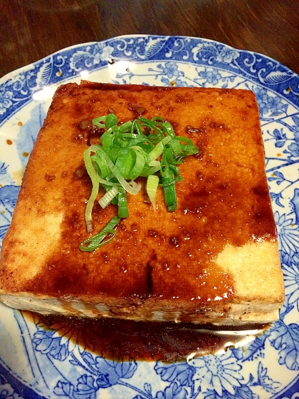 簡単☆豆腐ステーキ
