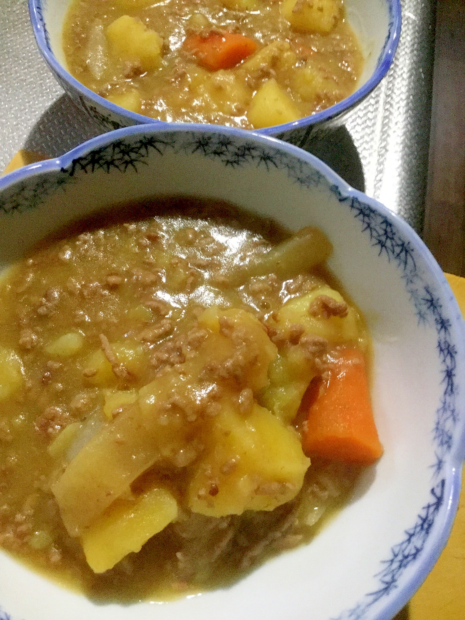 ひき肉とジャガイモのトロトロ煮！