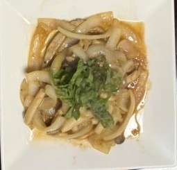 豚ロースと玉ねぎの大葉ステーキ