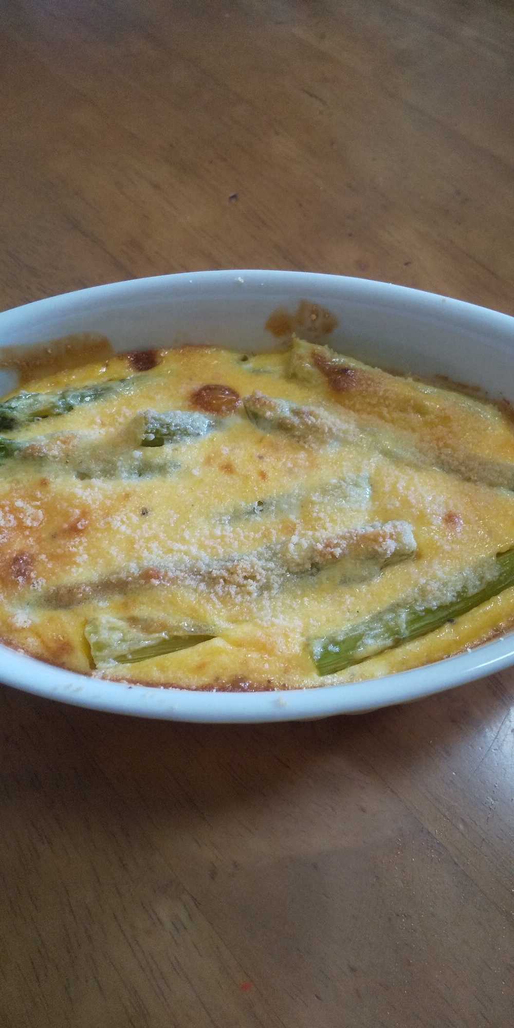 アスパラガスの卵とマヨネーズ焼き