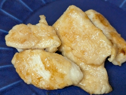 鶏むね肉のペッパー醤油焼き