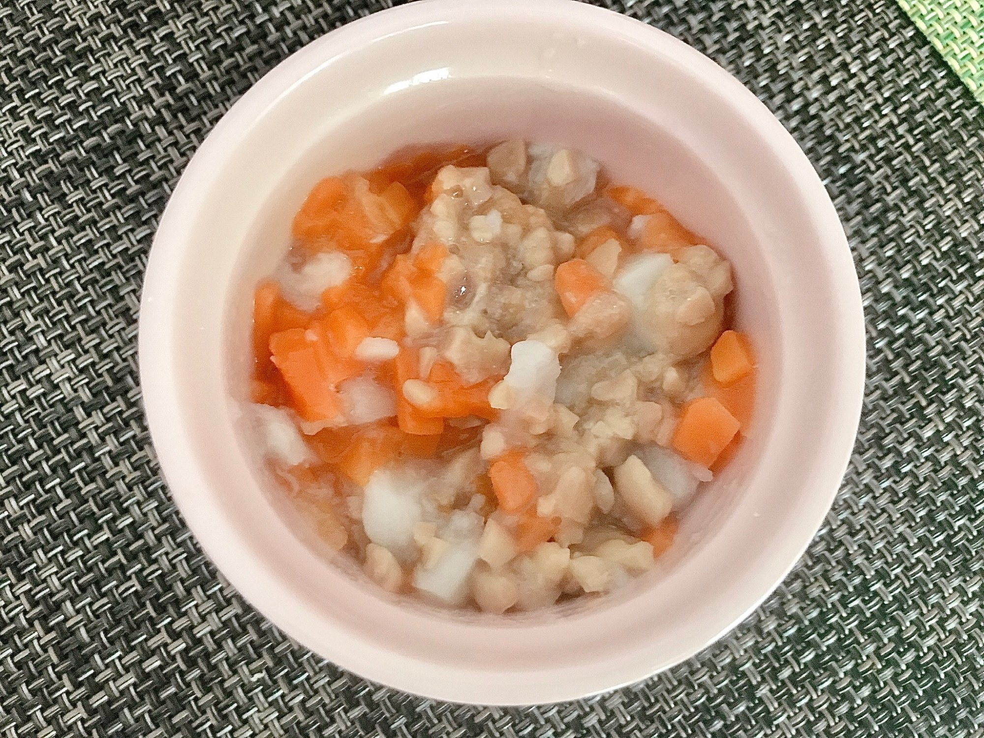 離乳食後期 にんじん 里芋 納豆煮 レシピ 作り方 By ゆずみ0628 楽天レシピ