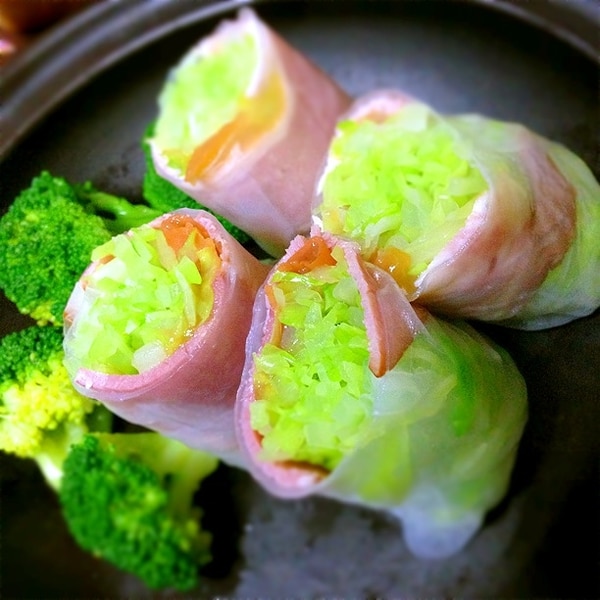 春キャベツとハムの和風な生春巻き レシピ 作り方 By 嵯峨 恭也 楽天レシピ 春キャベツとハムの和風な生春巻き レシピ 作り方 By 嵯峨 恭也 楽天レシピ