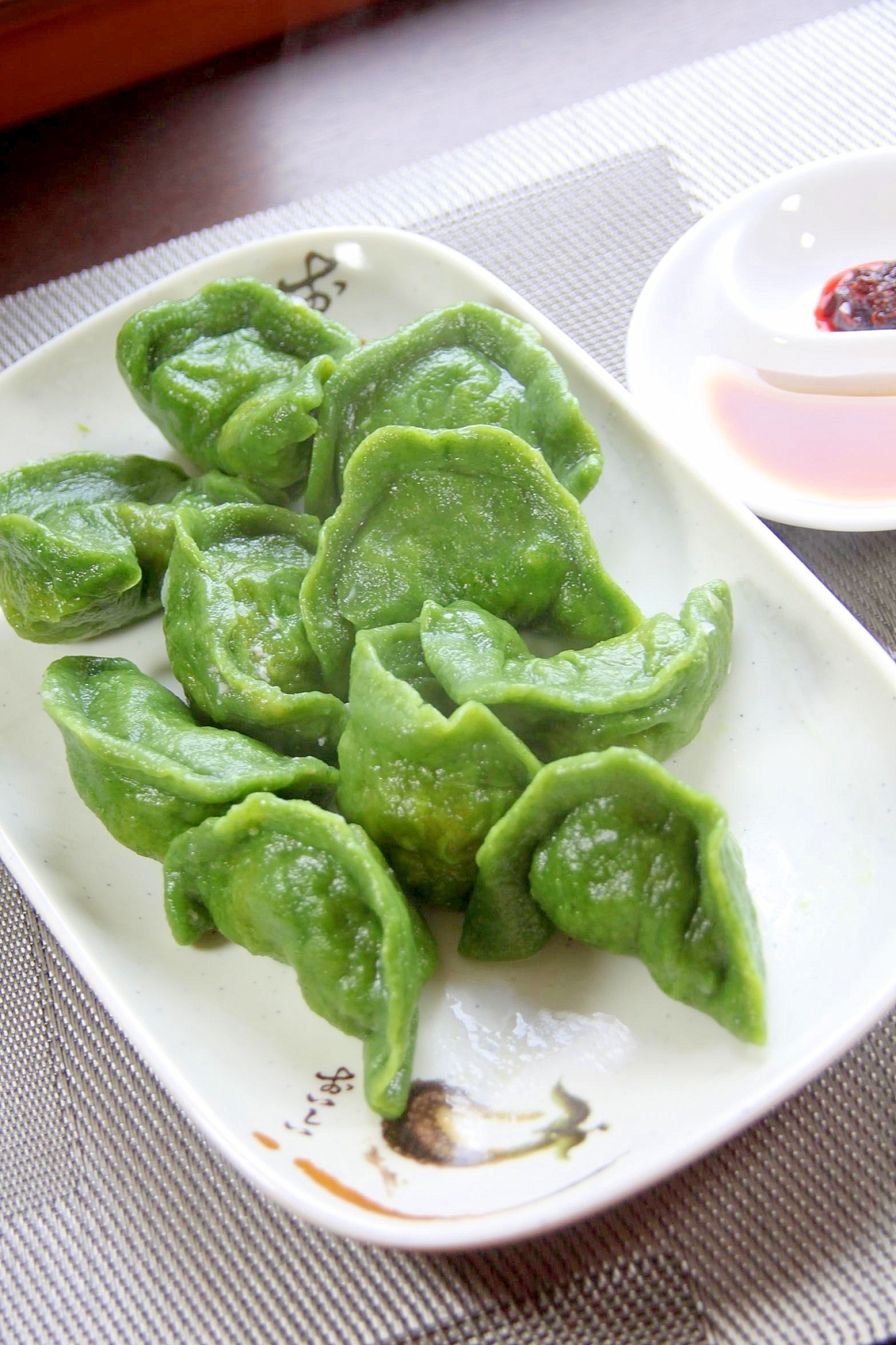 干し貝柱のうま味『干貝水餃（ガンベイスイジャオ）』