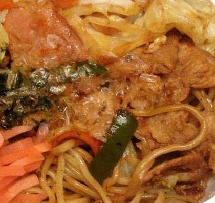 旨辛！キムチ焼きそば⋆⸜ ⚘ ⸝⋆