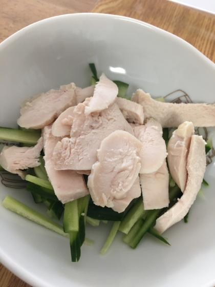 レンジで鶏ハム