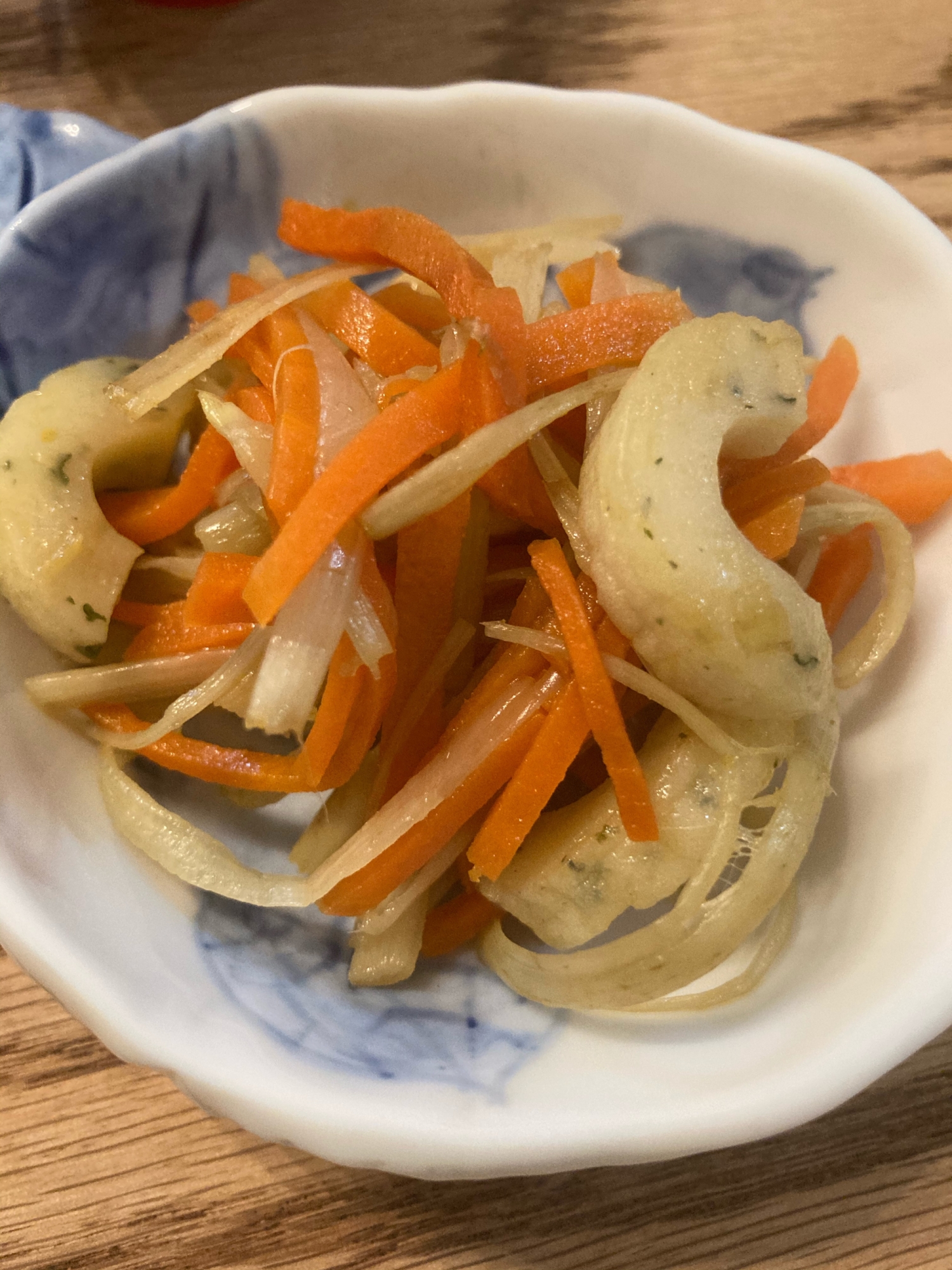 うどの皮できんぴら！！