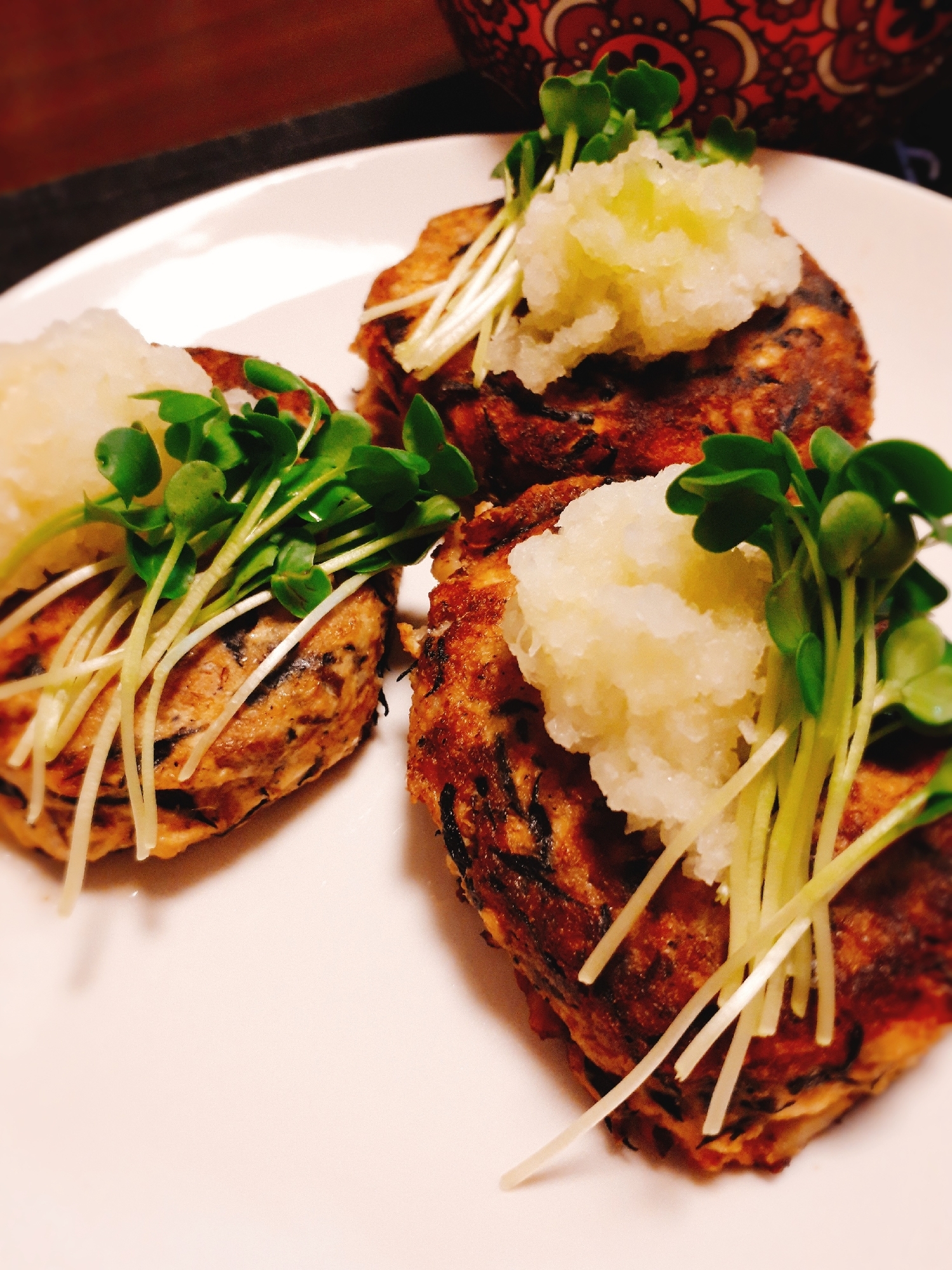 ひじき入り！豆腐ハンバーグ