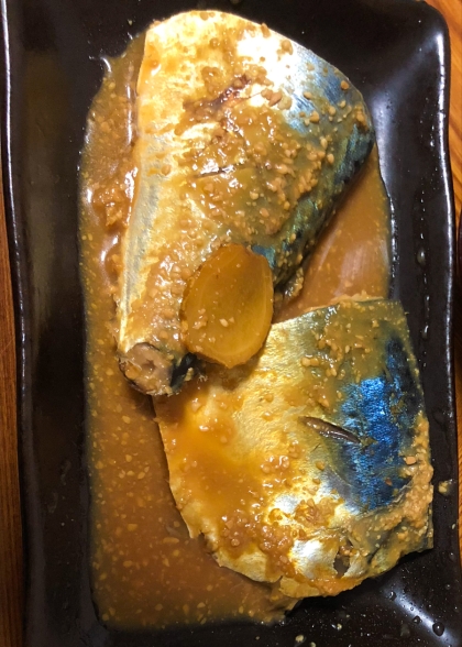 コトコト鯖の味噌煮込み