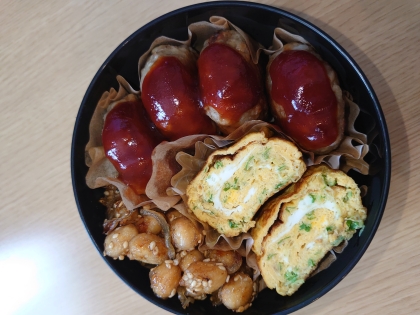 大豆とじゃこの甘辛