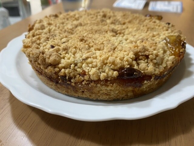 イチジクニュートンのクランブルバーのレシピ