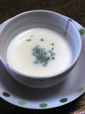 超簡単　アサリダシダのミルクスープ