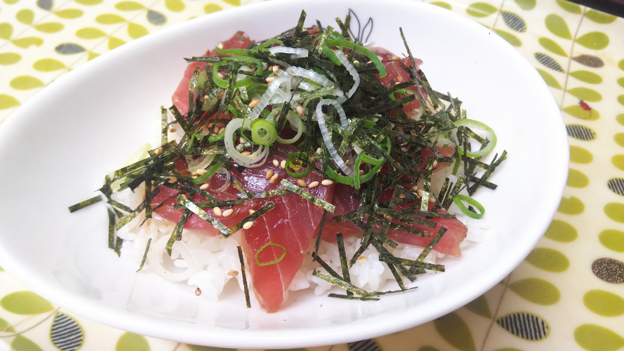 マグロ漬け丼