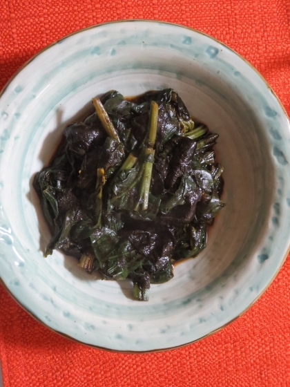 焼き海苔が大量に残っていたのでつくってみました。簡単にできて美味しかったです。ごちそうさまでした。