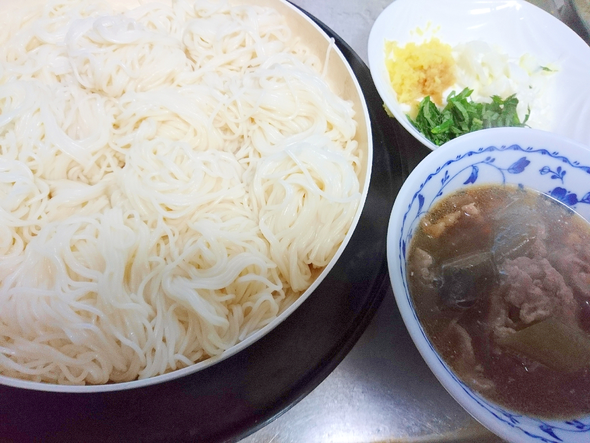 茄子と豚肉のつけそうめん レシピ 作り方 By Hirohyt102 楽天レシピ