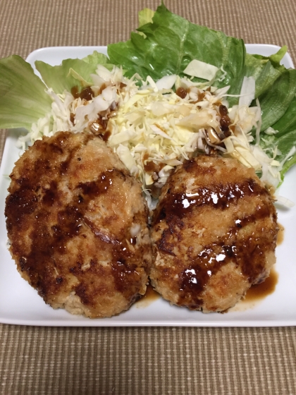 普通のキャベツですがおいしくできました！揚げものの罪悪感がないのでお腹いっぱい食べられて大満足です。ごちそうさまでした♪