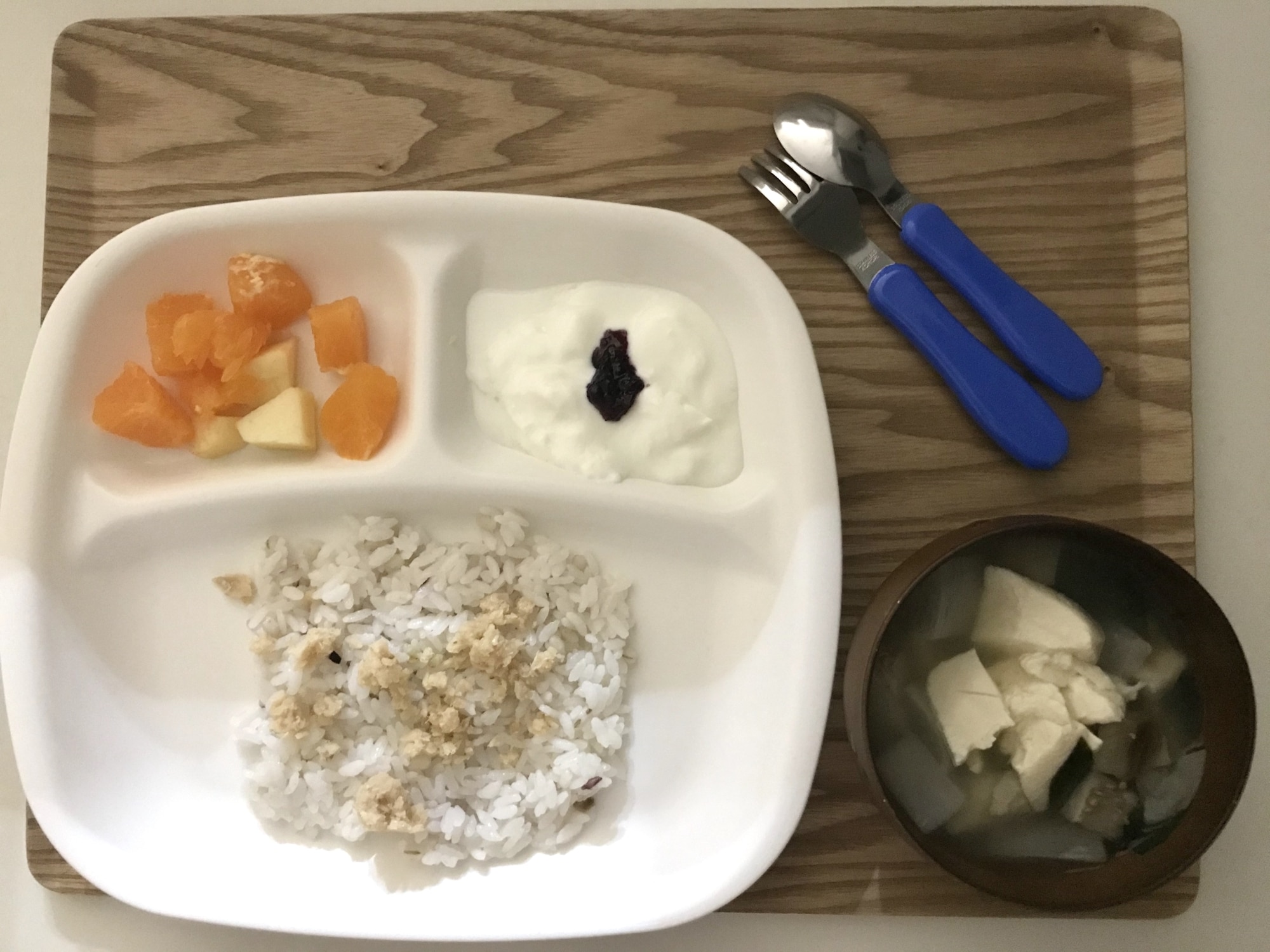 ほっこり朝ごはん 鮭フレークを添えて レシピ 作り方 By サービスエリア まんま 楽天レシピ